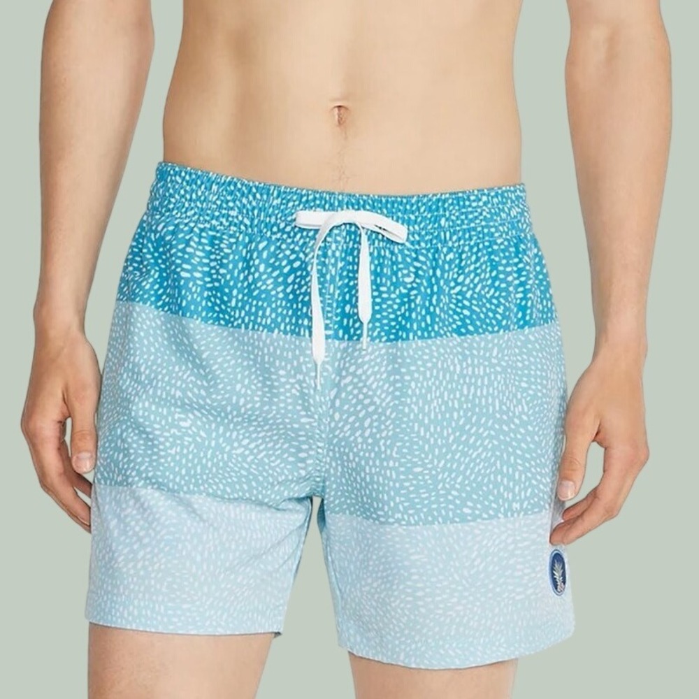 Chubbies The Whale Sharks Swim Trunks Bathing Suit Shorts Men's Size XXL NEW
